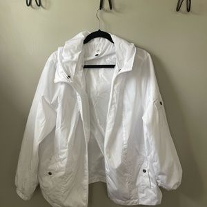 Cabi White windbreaker -XL